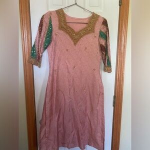 3pc Shalwar Kameez pakistani clothes CHATAPATI style heavy work indian